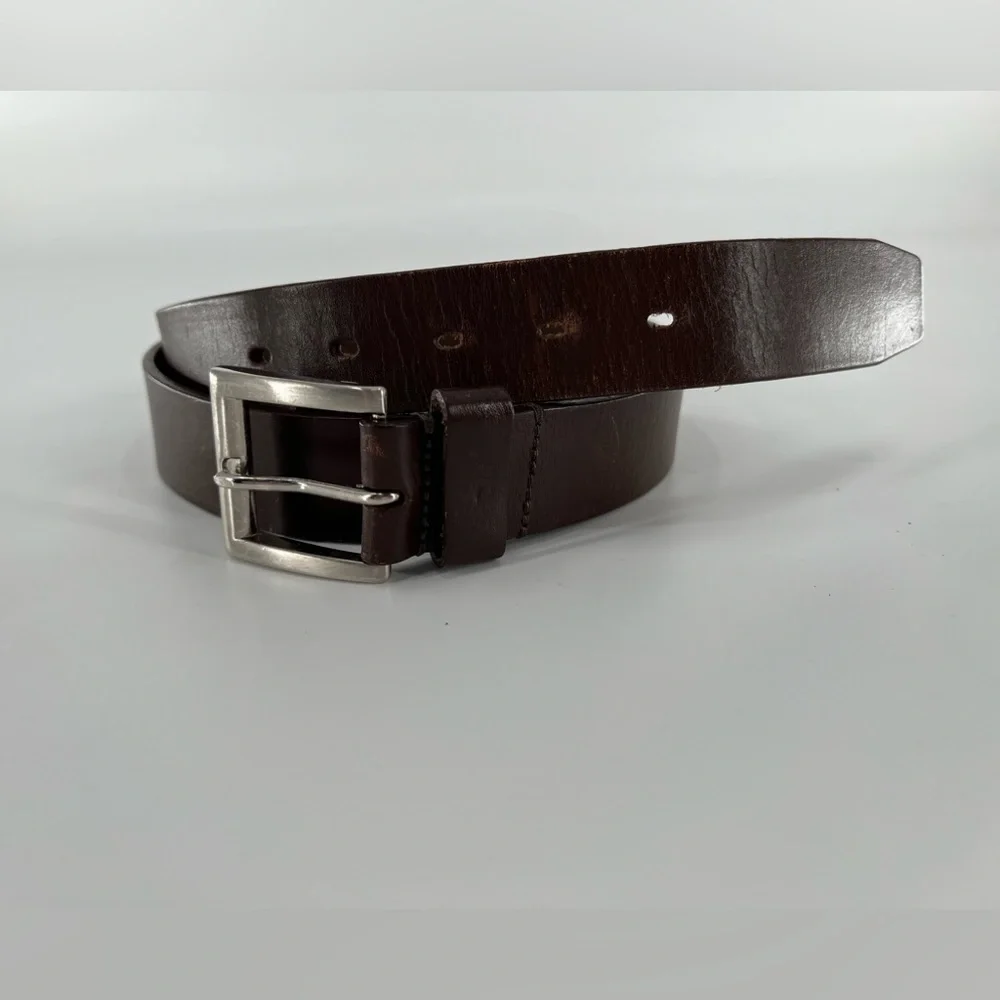 Brown Leather Men’s Belt 42/44‎